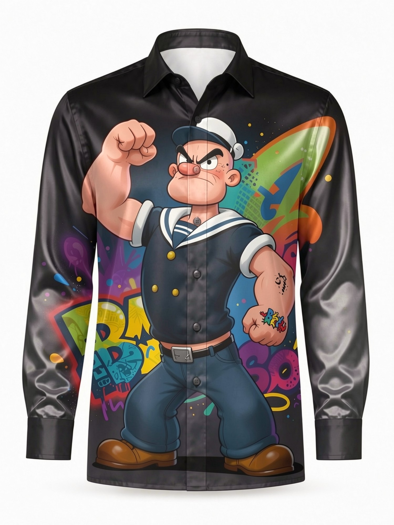 Camisa de Vestir de Manga Larg - Resort Shirt Floral reseña y precio