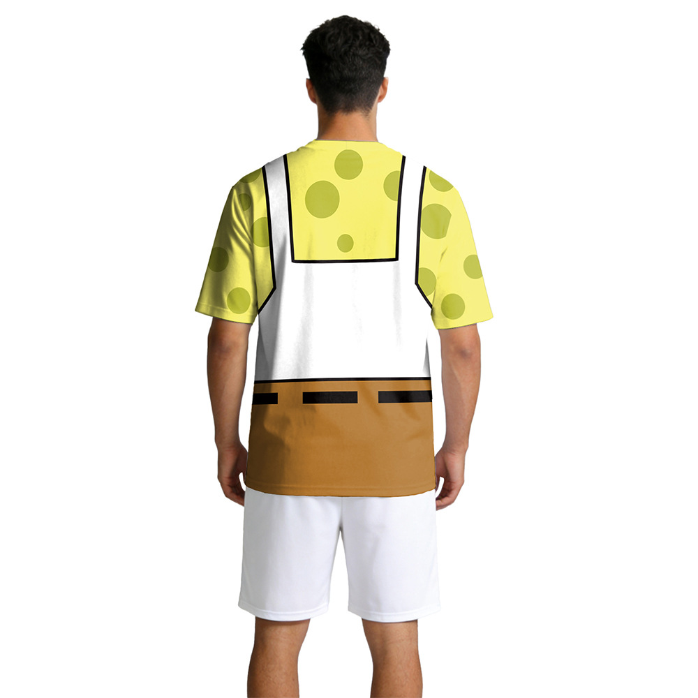 Camiseta de cosplay de Sponge  - Tee Graphic Print reseña y precio